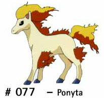 N 077 Ponyta